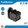 Eaton ชุดหัวปุ่มกดสวิตช์ 2 ทาง หัวเรียบกดเด้งกลับ M22 Series Illuminated, Flush Mount, IP66 | M22-DDL-GR-X1/X0/K11/230-W