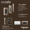 Schneider Electric สวิตช์ทางเดียว ขนาด 1.5 ช่อง สีน้ำตาล รุ่น Zencelo | 8431M_1_BZ