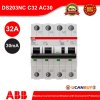 ABB DS203NC C32 AC30 Residual Current Circuit Breaker with Overcurrent Protection - 2CSR256040R1324