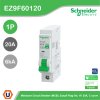 Schneider Electric เซอร์กิตเบรกเกอร์ รุ่น Easy9 Plug-On ขนาด 1P 6kA 20A รหัส EZ9F60120