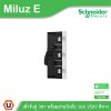 Schneider Electric เต้ารับคู่ 3 ขา พร้อมม่านนิรภัย 16A 250V รุ่น Miluz E | M3TS426UST2_WE | Ucanbuys