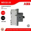 ABB | MS132-25 Manual Motor Starter Motor protective circuit breaker | 1SAM350000R1014