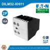 EATON อุปกรณ์เสริมคอนแทค 2P, Ith 16A, 1 N/O,1 N/C, Front Fixing Screw Terminals, DILM7 - DILM38 | DILM32-XHI11