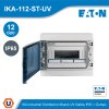 EATON ตู้กันน้ำ 12 ช่อง IKA industrial distribution board, UV-stable, IP65 + clamps | IKA-1/12-ST-UV