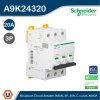Schneider Electric Miniature Circuit-Breaker, Acti9 iK60N, 3P, 20 A, C Curve, 6000 A (IEC 60898-1) I A9K24320