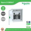 Schneider Electric ตู้โหลดเซ็นเตอร์ รุ่น Square D DBSeT ขนาด 12 ช่อง + MCCB รุ่น EZC 3P 100A 30kA