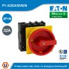 EATON Moeller Series P1 Main Switch 32A 3Pole+N Emergency Switching Off Function | P1-32/EA/SVB/N