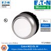 Eaton หัวปุ่มกด (แบบใส่หลอดไฟได้) หัวเรียบกดเด้งกลับ สีขาว ปุ่มกด ไฟสัญญาณและก้านสัญญาณ | M22-DL-W