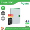 Schneider Electric ตู้โหลดเซ็นเตอร์ รุ่น Square D DBSeT ขนาด 18ช่อง + MCCB รุ่น EZC 3P 100A 30kA