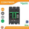 Schneider Electric Circuit breaker ComPacT NSX250N 50kA/415VAC 3P TMD trip unit 200A | C25N3TM200