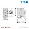 EATON แมกเนติก Contactor, 3P, 380 V 400 V 37 kW, 230 V 50 Hz, AC Operation, Screw Terminals | DILM80(230V50HZ)