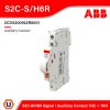 ABB S2C-S/H6R Signal / Auxiliary Contact 1NC + 1NO, 2 Contact, Side Mount, 1.5 A DC, 6 A AC I 2CDS200922R0001