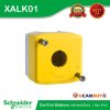 Schneider Electric กล่องคอนโทรล 1ช่อง สีเหลือง XALD, XALK,Plastic,Yellow lid For Push Button 22mm | XALK01