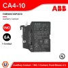 ABB Auxiliary Contact - 1NO, 1 Contact, Front Mount, 6A | CA4-10 | 1SBN010110R1010