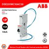 ABB DSE201M C10 AC30 Miniture Circuit Breaker with Overload protection (RCBO), Type AC, 1P, 10A, 10kA, 30mA, 240V