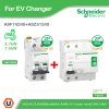 Schneider Electric ชุดเบรกเกอร์ MCB Type AC + Acti9 RCCB ilD Type B สำหรับ EV Charger
