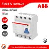 ABB F204 A-40/0.03 Residual Current Circuit Breaker (RCCB) 4P, TypeA, 30mA, 40A รุ่น F200 l 2CSF204101R1400