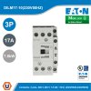 EATON Contactor, 3 pole, 380 V 400 V 7.5 kW, 1 N/O, 230 V 50 Hz, 240 V 60 Hz, AC | DILM17-10(230V50HZ,240V60HZ)