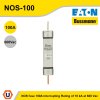 EATON Bussmann Series NOS Fuse Class K5 Fuse 100A Interrupting Rating of 10 kA at 600 Vac | NOS-100