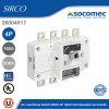Socomec AC Load Break Switch SIRCO 4P 160A Front Operation w/o Handle | 26004017