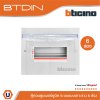 BTicino ตู้คอนซูเมอร์ยูนิต (แบบเกาะราง) 6 ช่อง Consumer Unit Din Type Btdin รุ่น BTC/6DIN