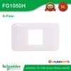Schneider Electric ฝาครอบขนาด 1 ช่อง สำหรับขนาดกลาง พร้อมตะแกรงพลาสติก | S-Flexi