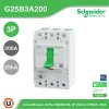 Schneider Electric | G25B3A200 เซอร์กิตเบรกเกอร์ GoPact MCCB ชนิด 3โพล 200A 25kA at 415VAC ขนาดเฟรม 250A
