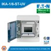 EATON IKA Consumer Unit Industrial Distribution Board, IP65+clamps | IKA-1/6-ST-UV
