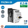 EATON เบรกเกอร์ป้องกันมอเตอร์แบบลูกบิด,Ir 50 - 58A, 30kW,40แรงม้า Screw Terminals Terminations: IPOO | PKZM4-58