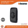 BTicino ชุดสวิตช์กระดิ่งพร้อมไฟ LED สีดำ IP44 | Grey | 89GL