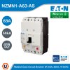 EATON Molded Case Circuit-Breaker (MCCB) 3P, 63A, 50kA 415VAC | NZMN1-A63-AS