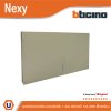 BTicino ชุดสวิตช์กดกระดิ่งแบบกดเด้งกลับ 10A 250V สีไทเทเนียม รุ่น Nexy