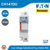 EATON Bussmann 50A Rail Mount Fuse Holder for 14x51 mm. Fuse 1P | CH141DU