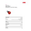 ABB Compact สวิตช์ฉุกเฉิน หมุนปลดล็อค 40 mm Red 1NO + 1NC | 1SFA619550R1071 | CE4T-10R-11