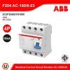 ABB 2CSF204001R1900 Residual Current Circuit Breaker (RCCB) 10kA AC-100/0.03 4P F204 AC-100/0.03