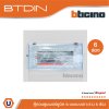 BTicino ตู้คอนซูเมอร์ยูนิต (แบบเกาะราง) 6 ช่อง Consumer Unit Din Type Btdin รุ่น BTC/6DIN