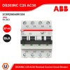 ABB อุปกรณ์ป้องกันไฟรั่วไฟดูด (RCBO) และกระแสไฟเกิน, 3P+N, 30mA, 25A รุ่น DS203NC C25 AC30 l 2CSR256040R1254