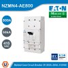 EATON Moded Case Circuit Breaker Normal Switching Capacity (MCCB) 3P 800A, 50kA ที่ 415V | NZMN4-AE800