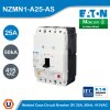 EATON Molded Case Circuit-Breaker (MCCB) 3P, 25A, 50kA 415VAC | NZMN1-A25-AS