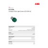 ABB Pilot lamp (with LED) ไฟเลี้ยง 230 VAC Green | 1SFA619403R5232 | CL2-523G