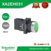 Schneider Electric สวิตช์ปุ่มกดหัวเรียบ กดค้าง ขนาด 22 mm. สีเขียว 1NO | XA2AH031