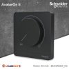 Schneider Electric Rotary Dimmer, 250 VA, Black สวิตซ์ไฟหรี่ สีดำ รุ่น AvatarOn E รหัส E8331RD250_DG