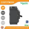 Schneider Electric Circuit Breaker ComPact NSX250F 36kA/415VAC 3P TMD trip unit 200A | C25F3TM200
