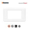 BTicino หน้ากากฝาครอบ ขนาด 3 ช่อง สีขาว Cover Plate 3 Module White รุ่น Magic Advance | M903/30P