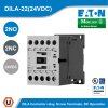 EATON Moeller Series DILA Contactor Relay 24VDC 2NO 2NC Screw Terminals DC Operation | DILA-22(24VDC)