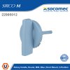 Socomec Rotary Handle Round M00 Type Blue Direct Mount 2-Position | 22995012