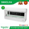 Schneider ตู้สแควร์ดี 14ช่อง สำหรับไฟ 1 เฟส 2 สาย 240 โวลต์ พร้อมกราวด์บาร์ (GND) รุ่นคลาสสิค พลัส | S9HCL114
