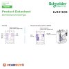 Schneider Electric Circuit breaker ComPact NSX250F 3P TMD trip unit 125 A, 36kA, 415 VAC | LV431633
