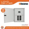 BTicino ตู้โหลดเซ็นเตอร์ (ฝาทึบ) 18ช่อง 125A ใช้กับเมนเบรกเกอร์ Easytiker E125 Load Center Plug-In รุ่น BTLN18MBE125