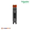 Schneider Electric EZC เซอร์กิตเบรกเกอร์สวิตช์ตัดตอนอัตโนมัติ (MCCB) 15A ชนิด 1โพล ขนาดเฟรม 100A (25kA) | EZC100H1015T